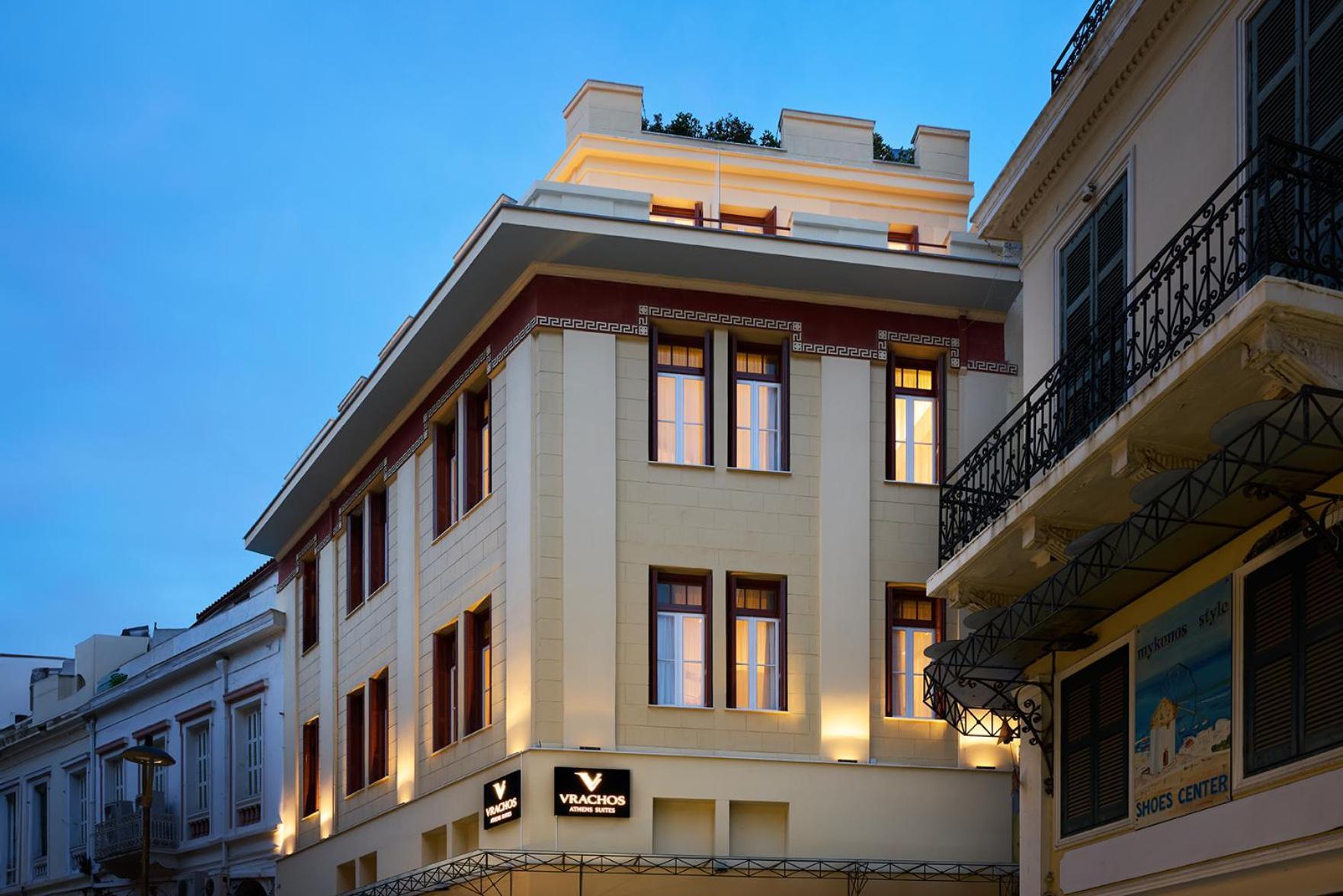 Vrachos Athens Suites Exteriör bild